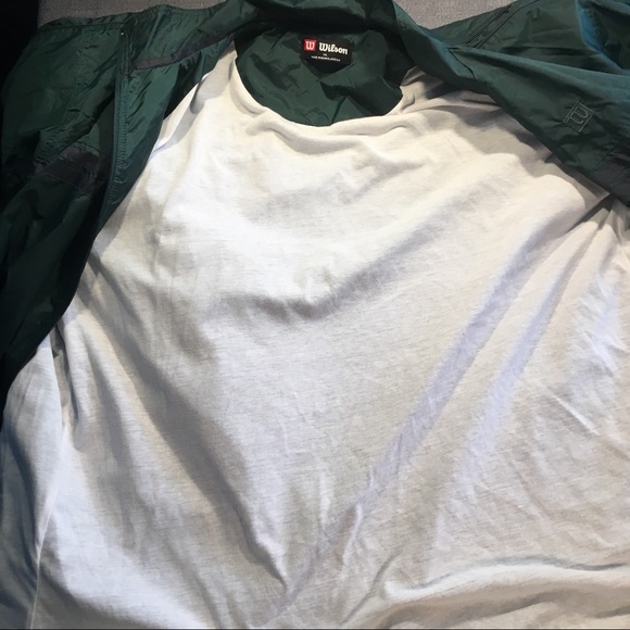 Classic All-Weather HunterGreen Wilson Windbreaker - Picture 4 of 6